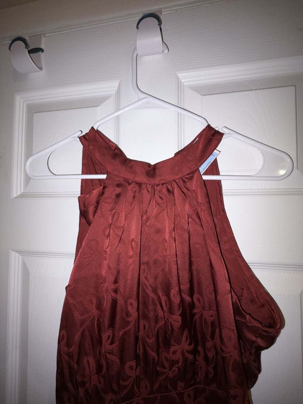 ML Monique Lhuillier Currant Jacquard Jumpsuit - Size M - Picture 4 of 6